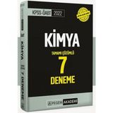 Pegem Akademi Yayıncılık Kpss 2022 Kimya 7 Deneme Tamamı Çözümlü