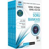 Pegem Akademi Yayıncılık KPSS 2024 Genel Yetenek Genel Kültür Ortaöğretim Tamamı Çözümlü Soru Bankası Modüler Set (5 Kitap Takım)