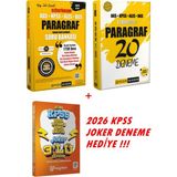 Pegem Akademi Yayıncılık Kpss 2026 Ön Lisans Paragraf Soru Bankası+Paragraf Deneme+Joker Deneme Hediye - 2025202600639