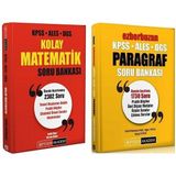 Pegem Akademi Yayıncılık KPSS ALES DGS Kolay Matematik Ezberbozan Paragraf Soru 2'li Set Pegem Akademi Yayıncılık
