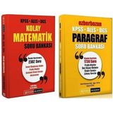 Pegem Akademi Yayıncılık KPSS ALES DGS Kolay Matematik - Ezberbozan Paragraf Soru 2'li Set