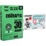 Pegem Akademi Yayıncılık Kpss Coğrafya Deneme ve Haritalarla Coğrafya Seti 2 Kitap