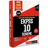 Pegem Akademi Yayıncılık Pegem 2026 EKPSS Lisans 10 Deneme Çözümlü Pegem Akademi Yayınları