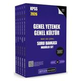 Pegem Akademi Yayıncılık Pegem 2026 KPSS Genel Yetenek Genel Kültür Soru Bankası Modüler Set Çözümlü Pegem Akademi Yayınları