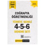 Pegem Akademi Yayıncılık Pegem 2026 ÖABT MEB-AGS Coğrafya Öğretmenliği Türkiye Geneli 3 Deneme (4-5-6) Pegem Akademi Yayınlar