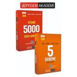 Pegem Akademi Yayıncılık Pegem Akademi 2026 Kpss Genel Yetenek Genel Kültür Efsane 5000 Ta