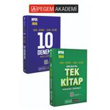 Pegem Akademi Yayıncılık PEGEM AKADEMİ 2026 KPSS Genel Yetenek Genel Kültür Konu Anlatımlı Tek Kitap+ 2026 KPSS Genel Yetenek