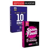 Pegem Akademi Yayıncılık Pegem Akademi 2026 Kpss Genel Yetenek Genel Kültür Sezon Finali T
