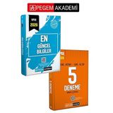 Pegem Akademi Yayıncılık PEGEM AKADEMİ 2026 KPSS Genel Yetenek Genel Kültür Tamamı Çözümlü 5 Deneme