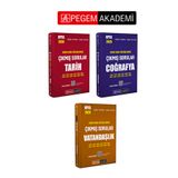 Pegem Akademi Yayıncılık PEGEM AKADEMİ 2026 KPSS Genel Yetenek Konu Konu Düzenlenmiş Tamamı Çözümlü Çıkmış Sorular COĞRAFYA +