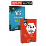 Pegem Akademi Yayıncılık PEGEM AKADEMİ 2026 YDS İngilizce Çıkmış Sorular + YDS YÖKDİL Grammar Book Seti (2.Kitap)