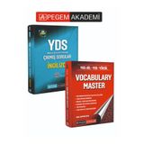 Pegem Akademi Yayıncılık PEGEM AKADEMİ 2026 YDS İngilizce Çıkmış Sorular + YKS-DİL YDS YÖKDİL Vocabulary Master Seti (2.Kitap