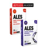 Pegem Akademi Yayıncılık PEGEM AKADEMİ 2027 ALES Sayısal Yetenek Matematik Tamamı Video Çözümlü Soru Bankası + 2027 ALES Söz