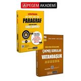 Pegem Akademi Yayıncılık PEGEM AKADEMİ AGS-KPSS-ALES-DGS Ezberbozan Paragraf Soru Bankası