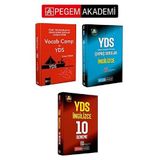 Pegem Akademi Yayıncılık PEGEM AKADEMİ Temel YDS Kelimeleri ve Çıkmış Kelime Soruları Çalışma Kitabı Vocab Camp for YDS Set