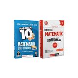 Pegem Akademi Yayıncılık Pegem + İndeks 2026 KPSS Matematik Ezberbozan + Kafadan 10 Net Soru Bankası 2 li Set - Metin Şimşek