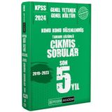 Pegem Akademi Yayıncılık Süper Fiyat - Pegem 2024 Kpss Genel Yetenek Genel Kültür Çıkmış Sorular Son 5 Yıl Konularına Göre Çö