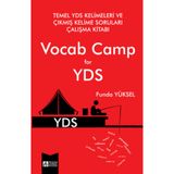 Pegem Akademi Yayıncılık Temel YDS Kelimeleri ve Çıkmış Kelime Soruları Çalışma Kitabı Vocab Camp for YDS (Roman Boy) Funda