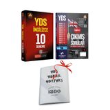 Pegem Akademi Yayıncılık YDS İngilizce Pegem Akademi 10 Deneme ve Modadil Son 10 Sınav Çıkmış Sorular Seti Hediyeli Set