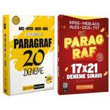 Pegem + Evp 2026 Kpss Meb-Ags Ales Dgs Paragraf Ezberbozan + Risk 20+21 Deneme 2 Li Set Pegem + Evp Akademi Yayınları