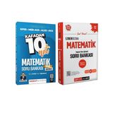 Pegem + Indeks 2026 Kpss Matematik Ezberbozan + Kafadan 10 Net Soru Bankası 2 Li Set