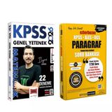 Pegem Kpss Ales Dgs Ezberbozan Paragraf Soru Bankası Ve Yargı Matematik 22 Deneme Seti 2 Kitap