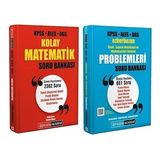 Pegem KPSS ALES DGS Kolay Matematik + Ezberbozan Problemler Soru 2 li Set Pegem Akademi Yayınları