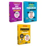 Pegem KPSS MEB-AGS ALES DGS Kolay Matematik + Ezberbozan Problemler + Paragraf Soru 3 lü Set Pegem A 9999256864503 Pegem Akademi Yayıncılık