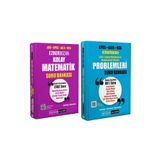 Pegem KPSS MEB-AGS ALES DGS Kolay Matematik + Ezberbozan Problemler Soru 2 li Set Pegem Akademi Yayı 9999256864501 Pegem Akademi Yayıncılık