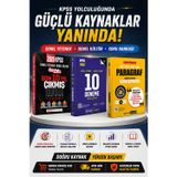 Pegem Paragraf Soru Bankası & KPSS GKGY 10 Deneme & İndeks KPSS Çıkmış Sorular Son 10 Yıl Seti