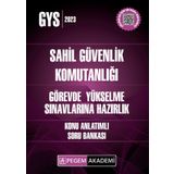 Pegem Yayınları - 2023 GYS Sahil Güvenlik Komutanlığı Görevde Yükselme Konu Anlatımlı Soru Bankası