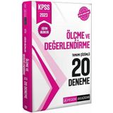 Pegem Yayınları 2023 KPSS Eğitim Bilimleri Ölçme ve Değerlendirme 20 Deneme