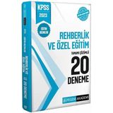 Pegem Yayınları 2023 KPSS Eğitim Bilimleri Rehberlik ve Özel Eğitim 20 Deneme