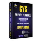 Pegem Yayınları 2026 GYS Belediye Personeli Görevde Yükselme Sınavlarına Hazırlık Konu Anlatımlı Soru Bankası İTFAİYE AMİRİ