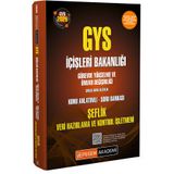 Pegem Yayınları 2026 GYS İçişleri Bakanlığı Görevde Yükselme Sınavlarına Hazırlık Konu Anlatımlı Soru Bankası ŞEFLİK VERİ HAZIRLAMA ve KONTROL İŞLETME
