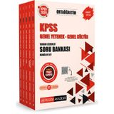 Pegem Yayınları 2026 KPSS 5 Kitap Genel Yetenek Genel Kültür Ortaöğretim Tamamı Çözümlü Soru Bankası Modüler Set