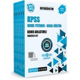 Pegem Yayınları 2026 KPSS 6 Kitap Ortaöğretim Genel Yetenek Genel Kültür Konu Anlatımlı Modüler Set