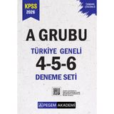 Pegem Yayınları 2026 KPSS A Grubu Tamamı Çözümlü Türkiye Geneli 4-5-6 (3'lü Deneme Seti)