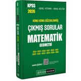 Pegem Yayınları 2026 KPSS Genel Yetenek Genel Kültür Konu Konu Düzenlenmiş Tamamı Çözümlü Çıkmış Sorular MATEMATİK GEOMETRİ