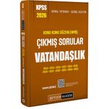 Pegem Yayınları 2026 KPSS Genel Yetenek Genel Kültür Konu Konu Düzenlenmiş Tamamı Çözümlü Çıkmış Sorular VATANDAŞLIK