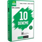 Pegem Yayınları 2026 KPSS Genel Yetenek Genel Kültür Ön Lisans Tamamı Çözümlü 10 Deneme