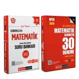 Pegem Yayınları 2026 Kpss Matematik Soru Bankası Ve Deneme Seti 2 Kitap