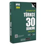 Pegem Yayınları 2026 KPSS Tüm Adaylar İçin Türkçe Tamamı Çözümlü 30 Deneme