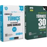 Pegem Yayınları 2026 Kpss Türkçe Soru Bankası Ve Deneme Seti 2 Kitap