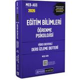 Pegem Yayınları 2026 MEB AGS Eğitim Bilimleri Öğrenme Psikolojisi Video Destekli Ders İzleme Defteri