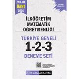 Pegem Yayınları 2026 MEB AGS ÖABT İlköğretim Matematik Öğretmenliği Tamamı Çözümlü Türkiye Geneli 1-2-3 (3'lü Deneme Seti)