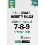 Pegem Yayınları 2026 Meb Ags Öabt Okul Öncesi Öğretmenliği Türkiye Geneli 7-8-9 Deneme Seti
