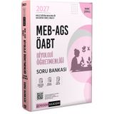 Pegem Yayınları 2027 MEB AGS ÖABT Biyoloji Öğretmenliği Tamamı Çözümlü Soru Bankası