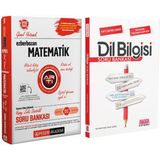 Pegem Yayınları KPSS Ezberbozan Matematik ve AKM Dil Bilgisi Soru Bankası Seti 2 Kitap