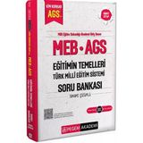 Pegem Yayınları Meb Ags Kim Korkar Eğitimin Temelleri Türk Milli Eğitim Sistemi Soru Bankası